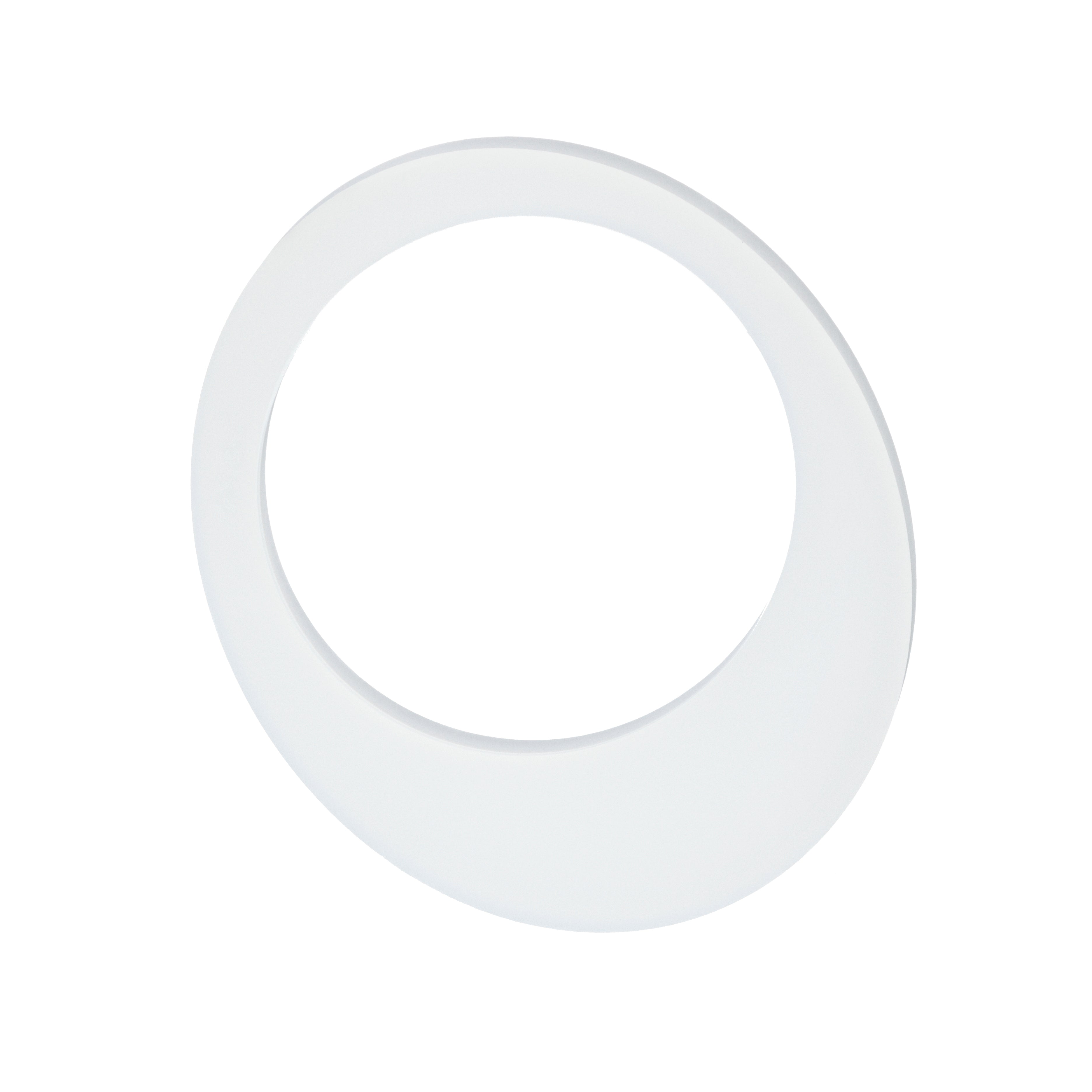 Bracelet acrylic translucid oval