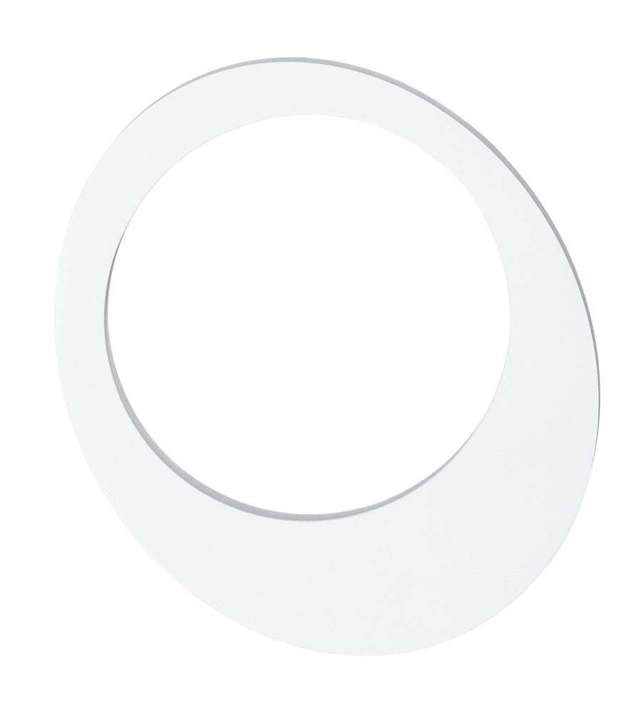 Bracelet acrylic white oval