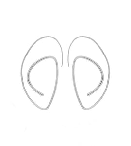 Espiral earring silver