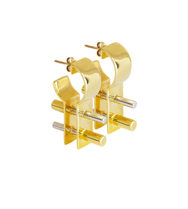 Stenberg earrings gold